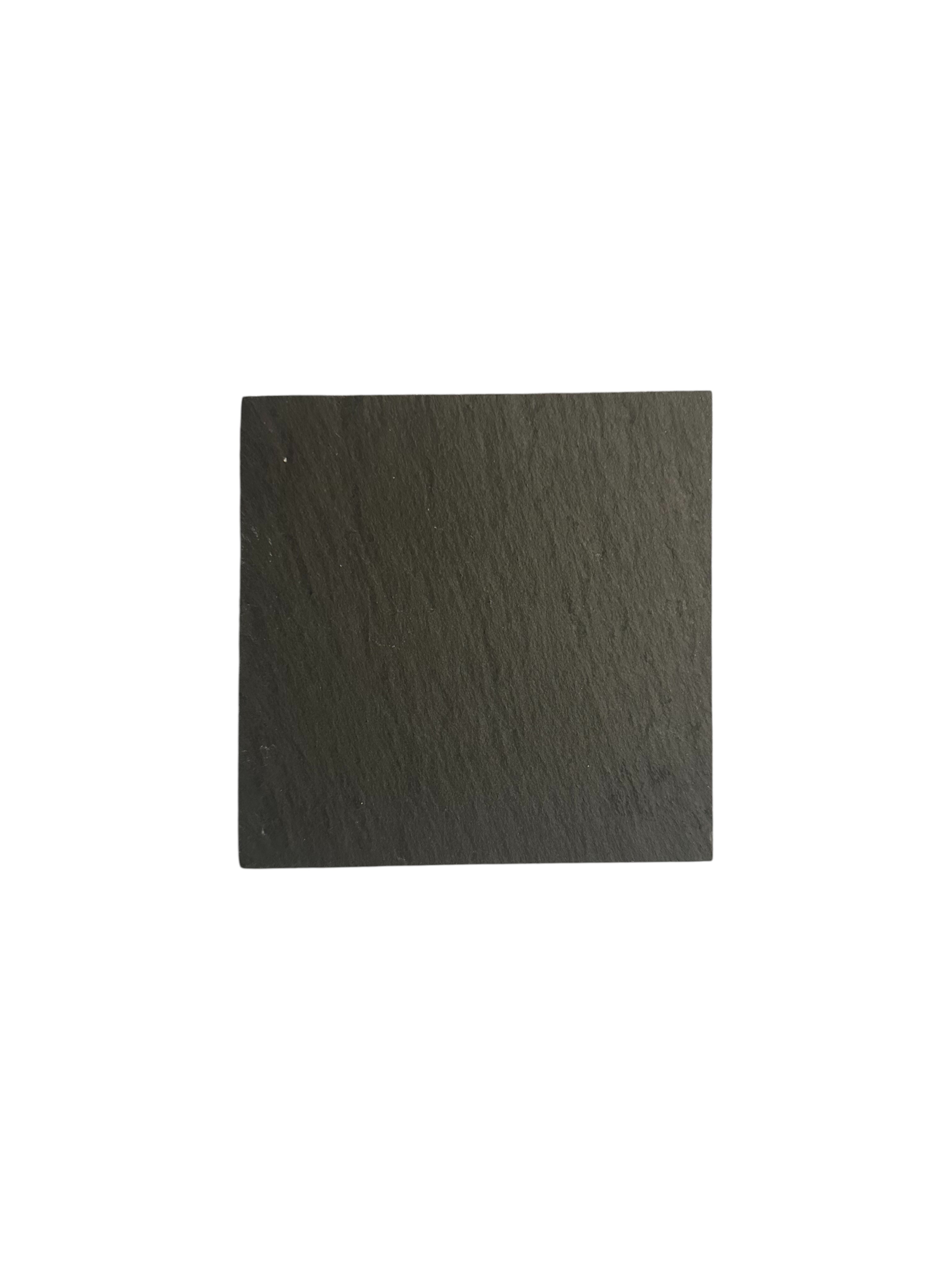Schieferplatte 10cm x 10cm, quadratisch