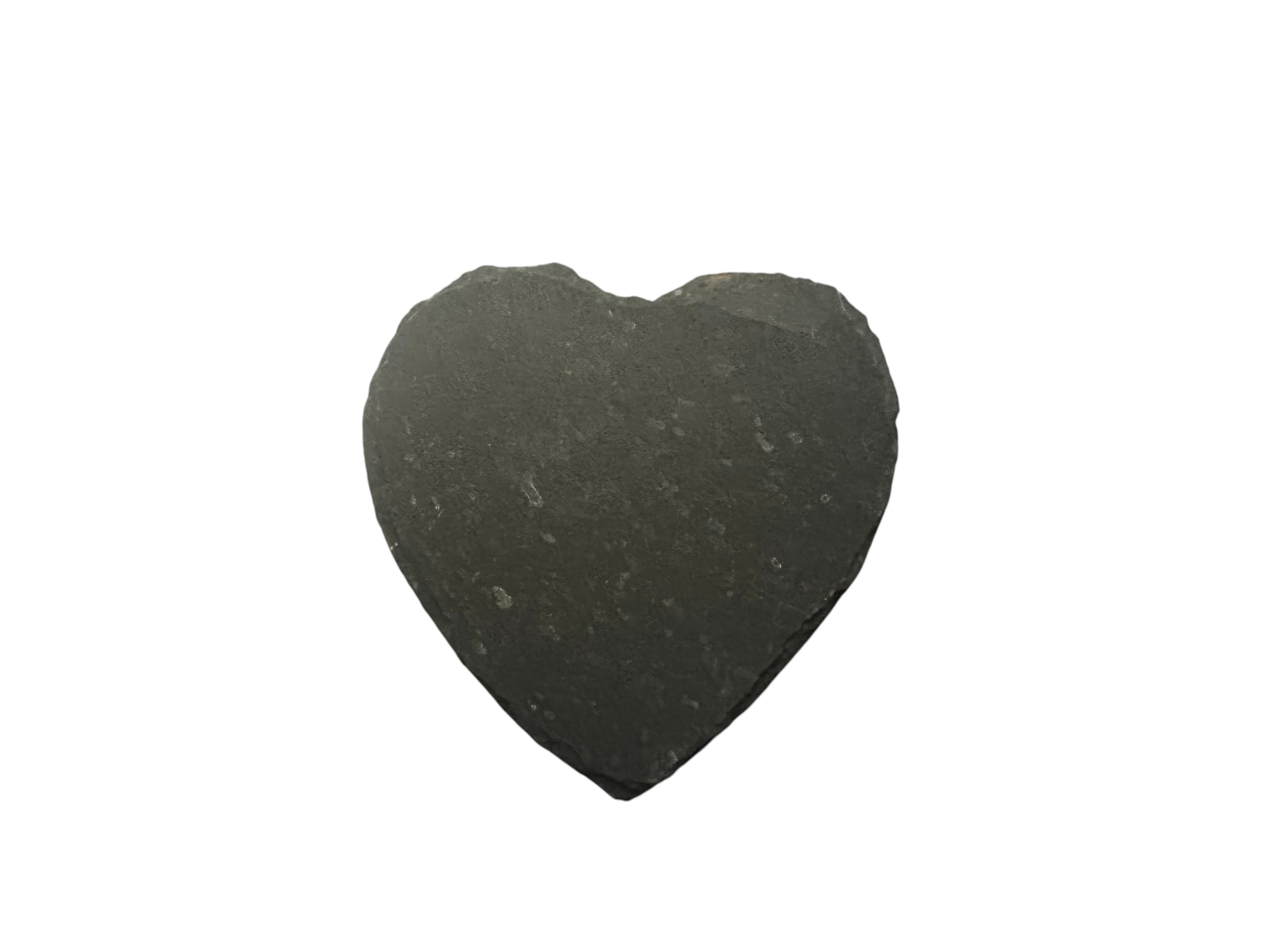 Schieferplatte Herz